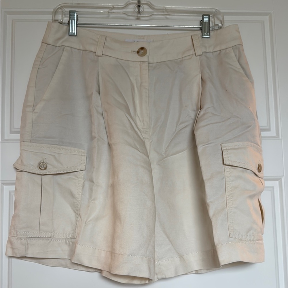 LOFT Women's Tan Cargo Shorts